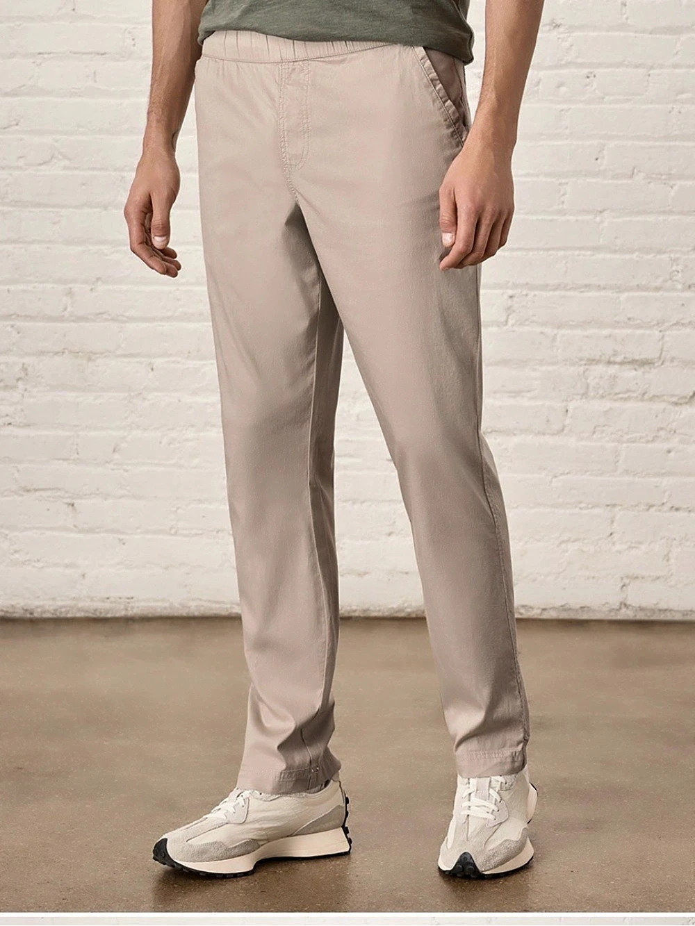 Pact Organic Cotton Daily Twill Midweight Pant Men's Beige XL Like New - Picture 1 of 4